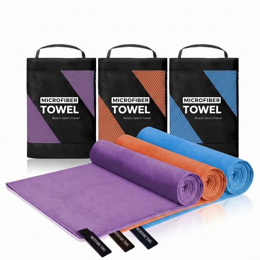 Microfiber Towel Quick Dry Camping & Travel & Gym Towel