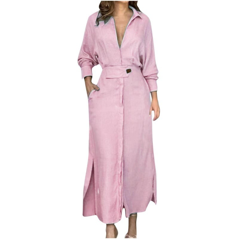 2025 Solid color maxi dress  (Upgraded Version)