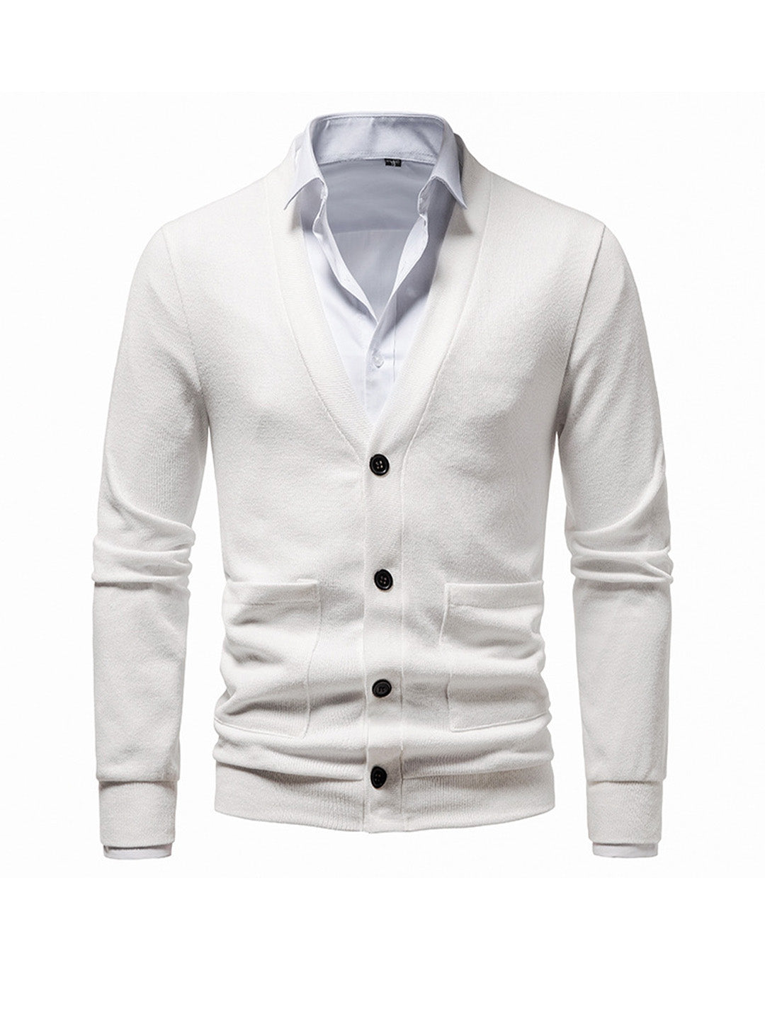 Brent Pocket Casual Cardigan (shirt not included)