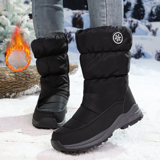 🔥Last Day Promotion 50% OFF - Women's High Quality Winter Mid-Calf Snow Boots