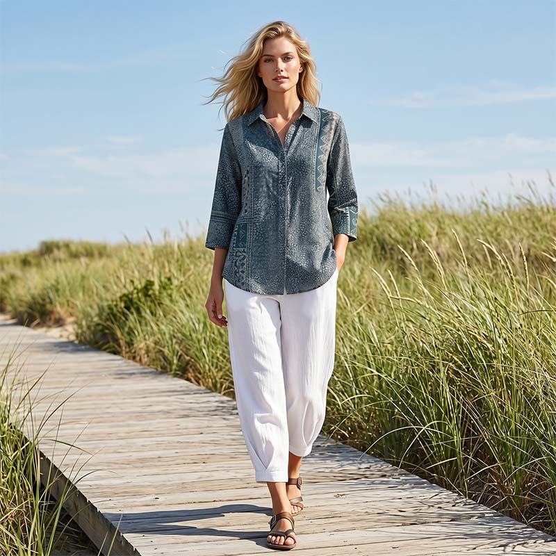 Casual Pants For Women With Elastic Waist